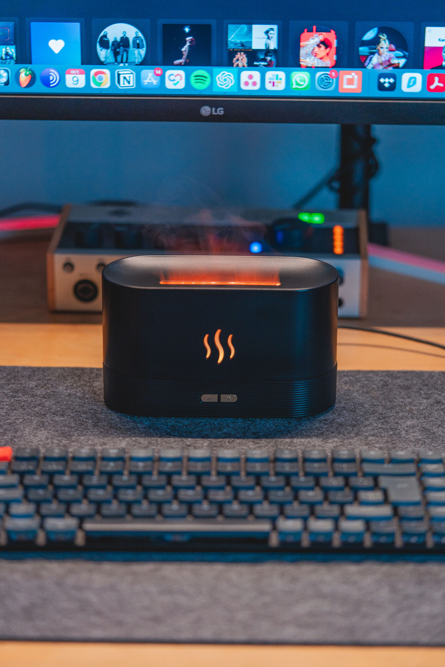 Humificador Flame Blanco - Imagen 2