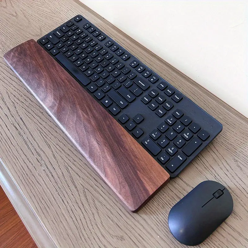 Reposamuñecas Teclado Florencia Madera Roble - Imagen 3