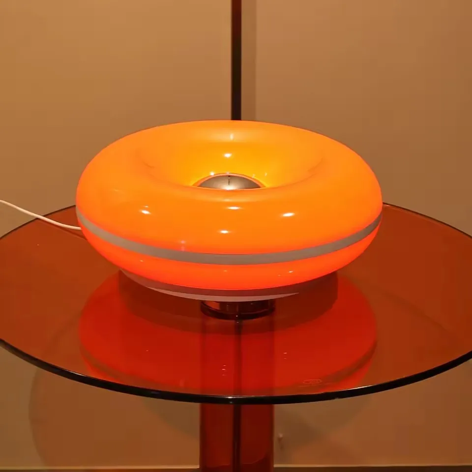 Lámpara Táctil Donut Naranja - Imagen 4