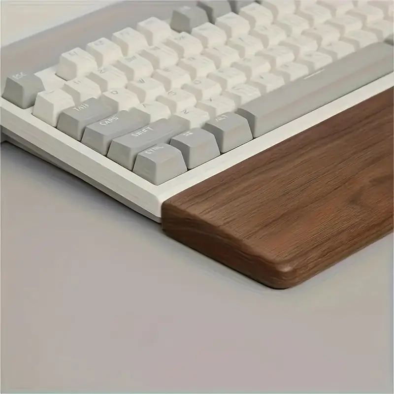 Reposamuñecas Teclado Florencia Madera Roble - Imagen 2