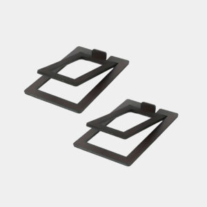 Par Soporte Altavoz Pinza escritorio Negro